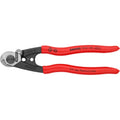 Knipex 95 61 190 staaldraadschaar gepol kunststof 190mm