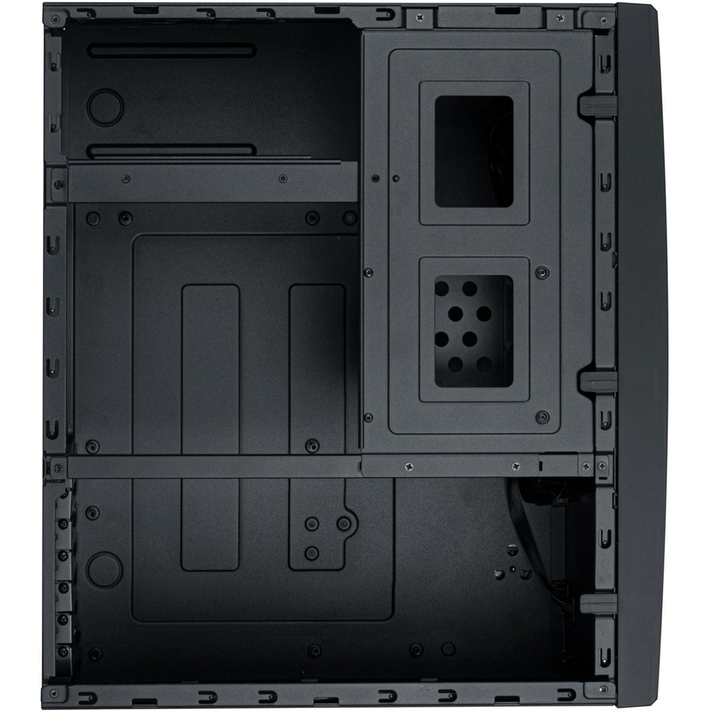 Silverstone sst-gd11b htpc behuizing (zwart | 2x usb-a | 1x usb-c)