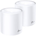 Tp-link deco x20 mesh router (wit, 2 stuks, 2.4 ghz 5 ghz dual-band)