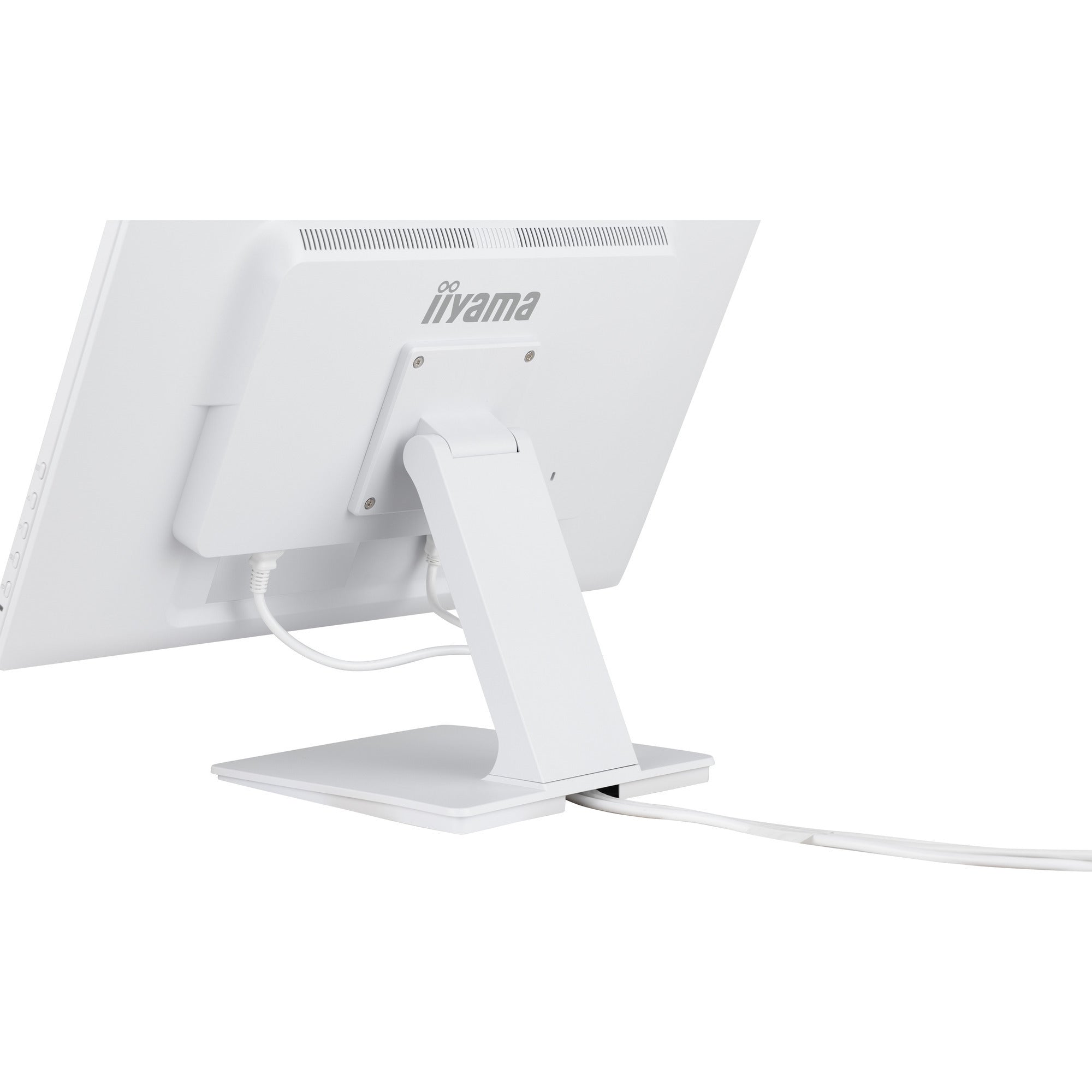 Iiyama prolite t2452msc-w1ag 24 touchscreen monitor (wit, 100 hz, touch, hdmi, displayport, usb, audio)