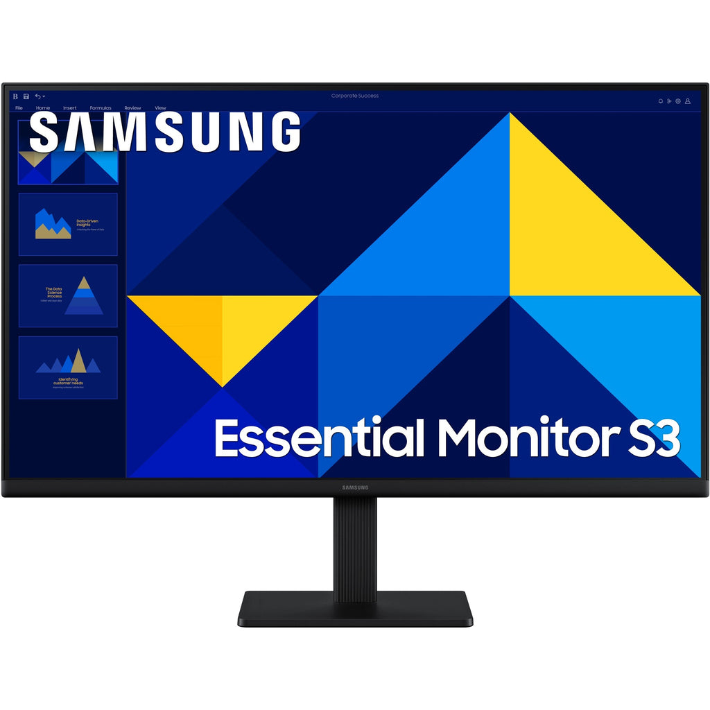 Samsung essential s3 s30gd 24 monitor (zwart, hdmi, vga)
