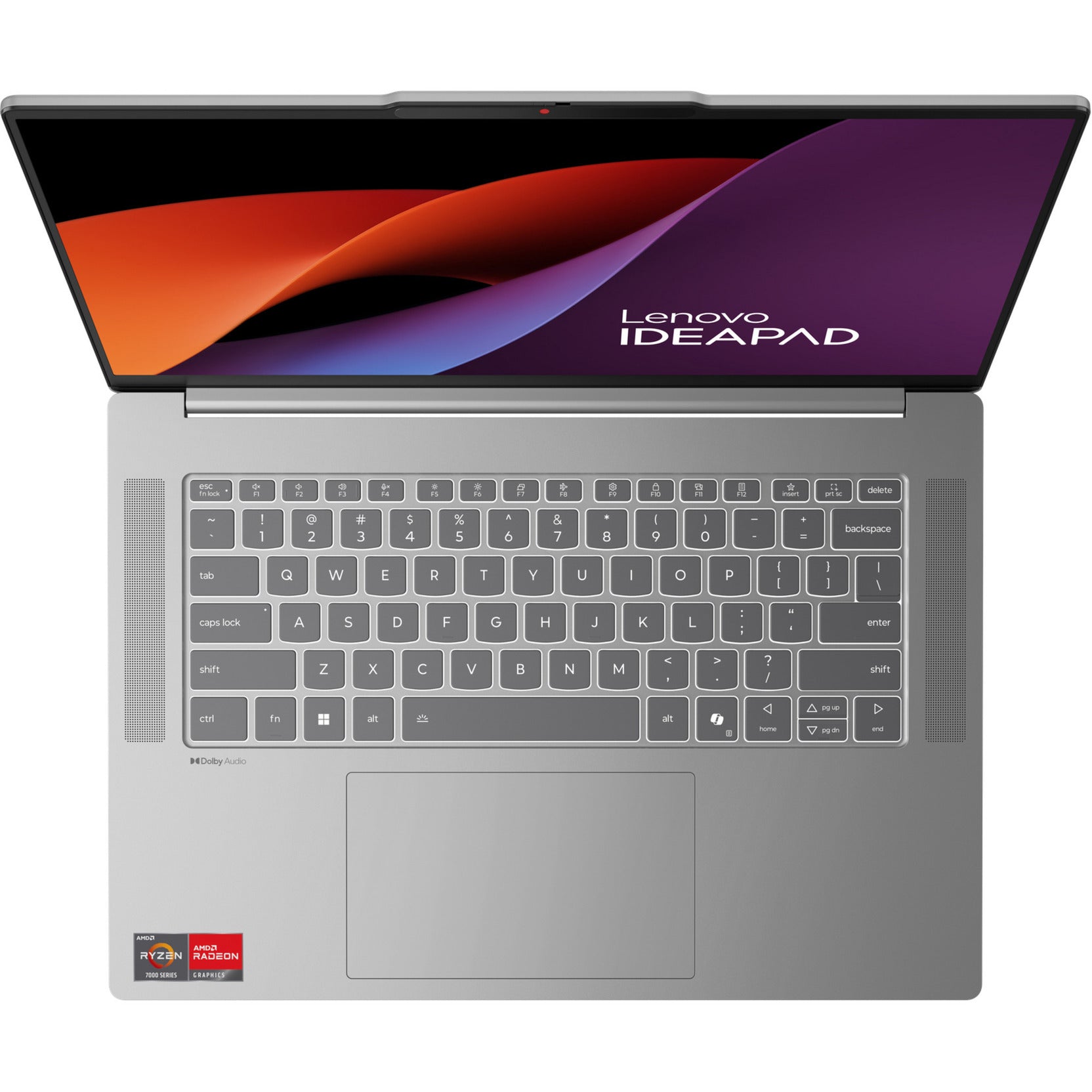 Lenovo ideapad slim 5 15arp10 (83j3004emh) 15.3 laptop (grijs | ryzen 7 7735hs | radeon 680m | 16 gb | 512 gb ssd)