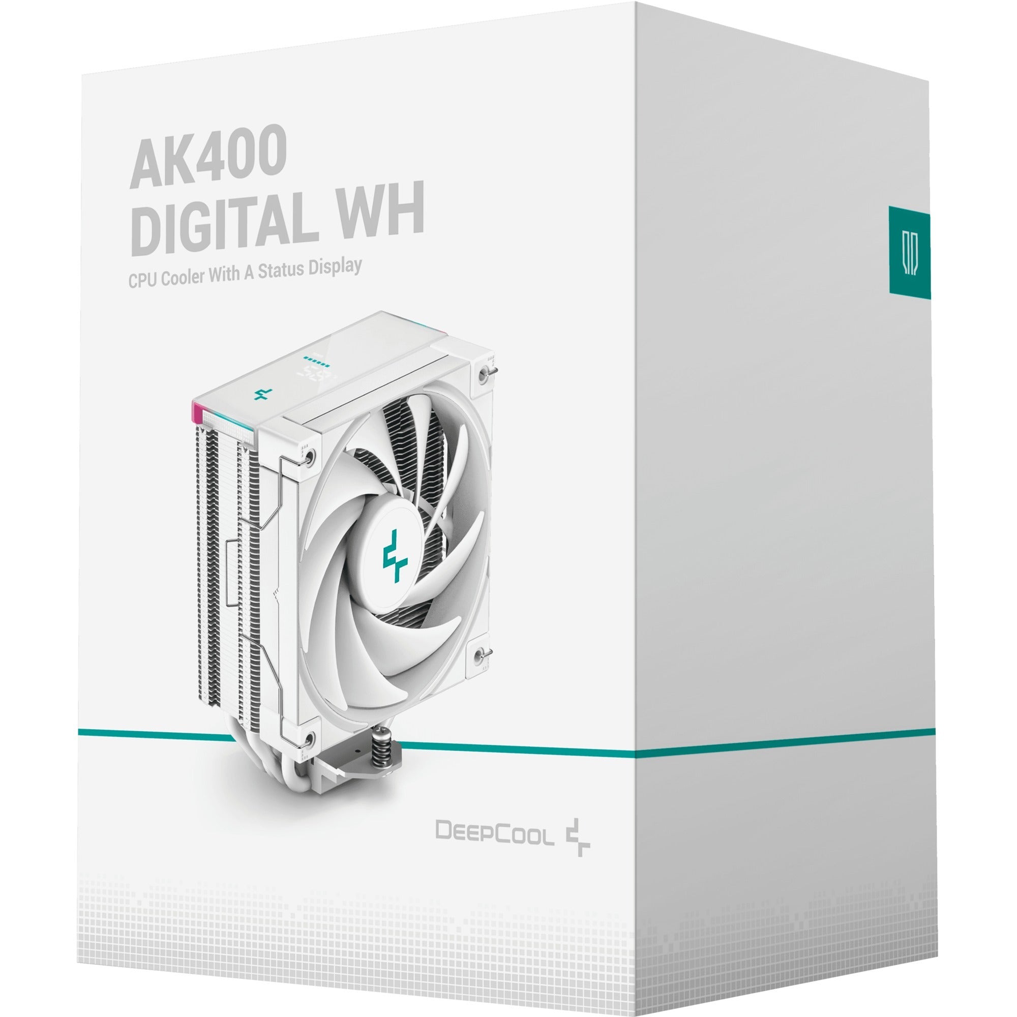 Deepcool ak400 digital rgb cpu-koeler (wit)