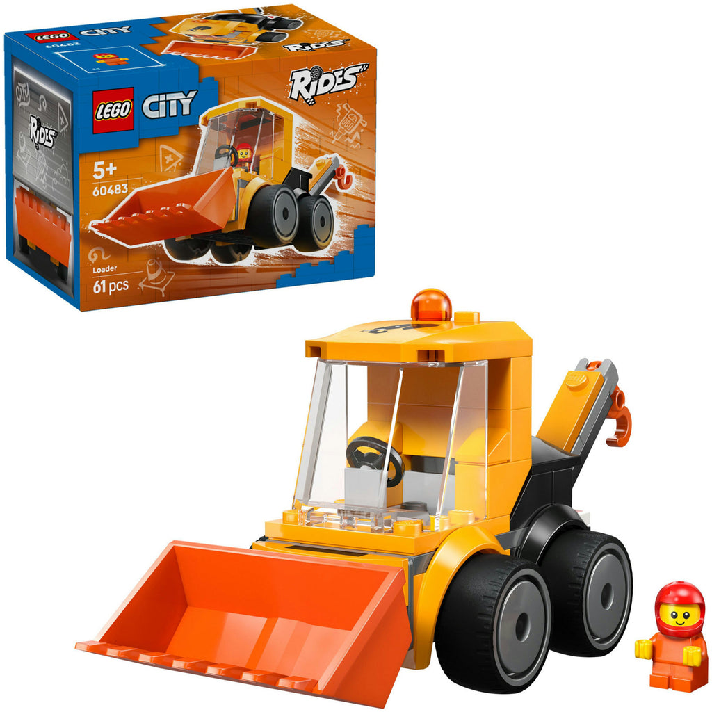 Lego city voertuigen rides – bouwlader