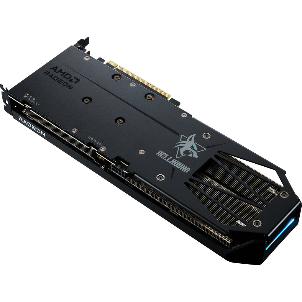 Powercolor radeon rx 9060 xt hellhound 8gb grafische kaart (2x displayport, 1x hdmi)