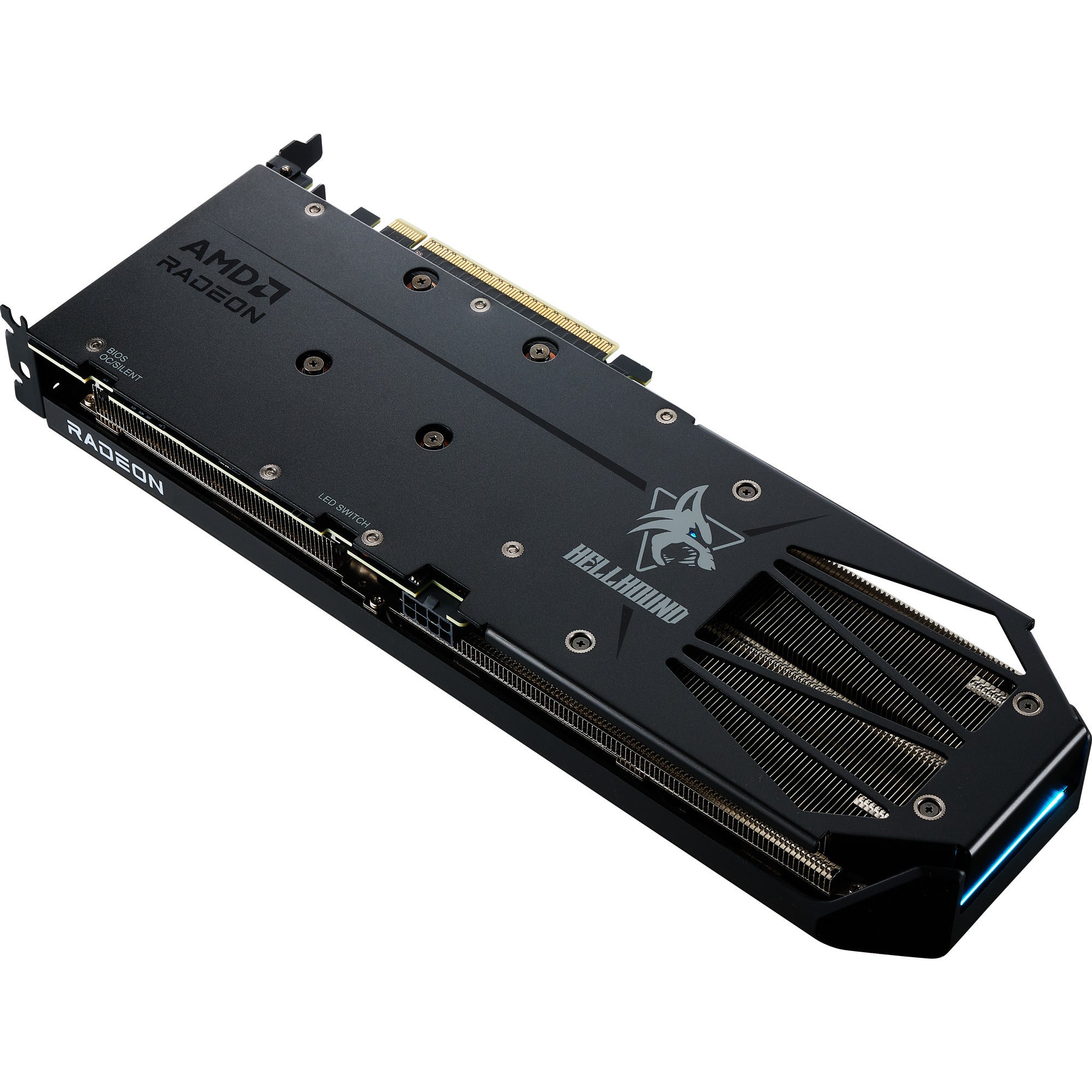 Powercolor radeon rx 9060 xt hellhound 8gb grafische kaart (2x displayport, 1x hdmi)