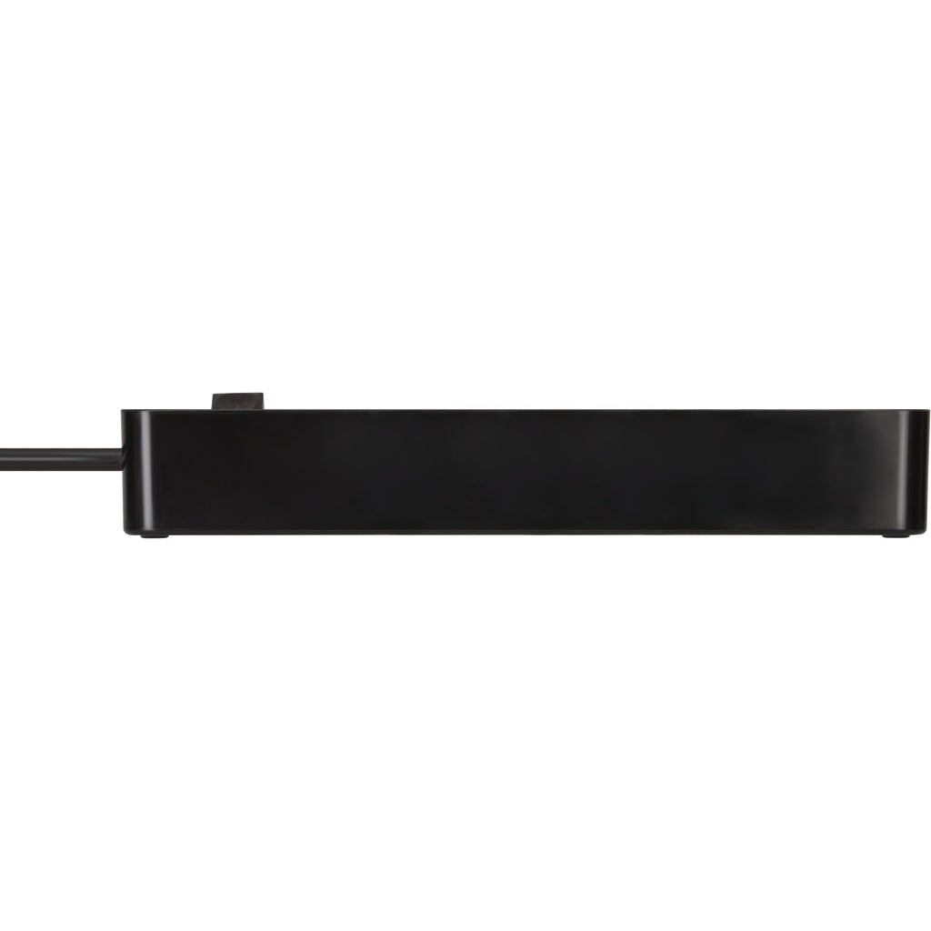 Brennenstuhl ecolor 4-voudige stekkerdoos met 2 usb-laadaansluitingen stekkerdoos (zwart, 2x usb-c)