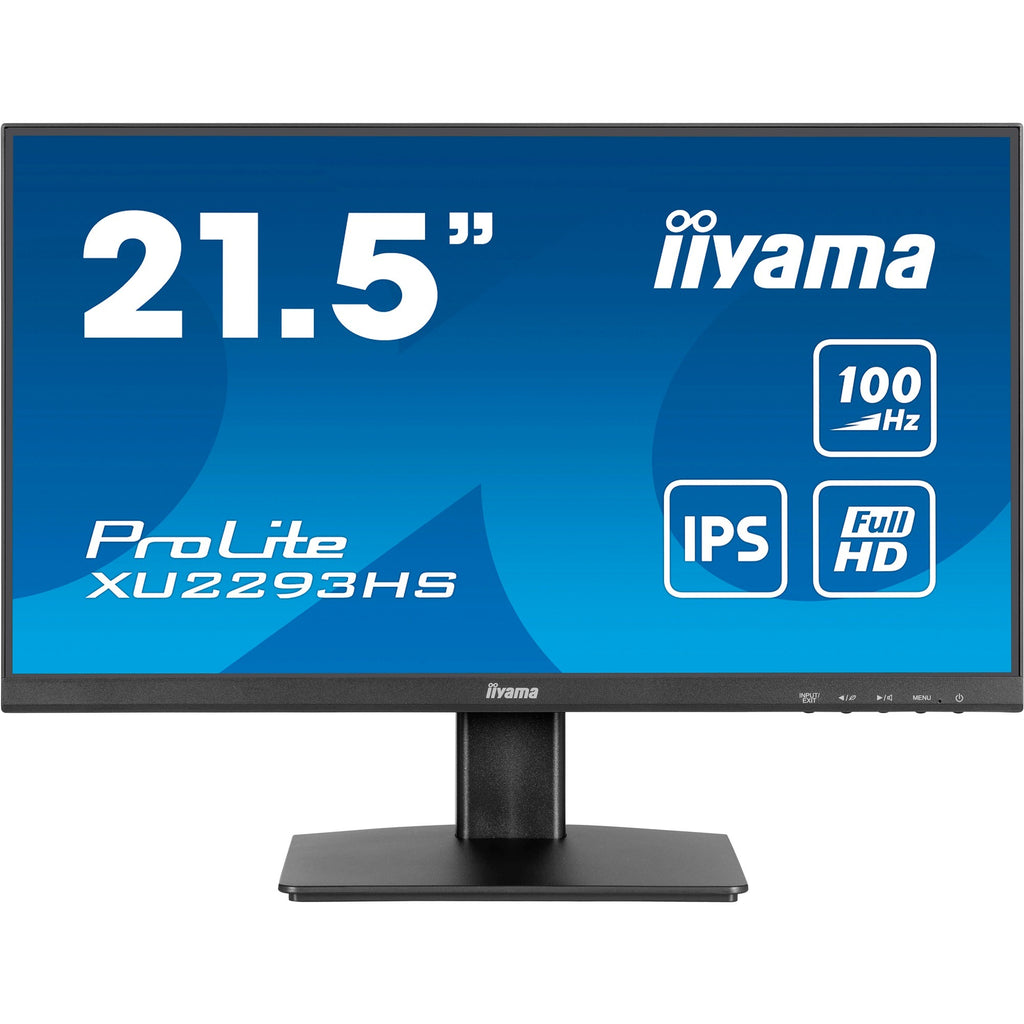 Iiyama prolite xu2293hs-b6 21.5 monitor (zwart (mat), 1x displayport, 1x hdmi)