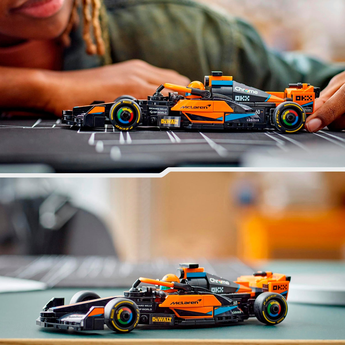 Lego speed champions - mclaren formule 1 racewagen 2023 constructiespeelgoed (76919)