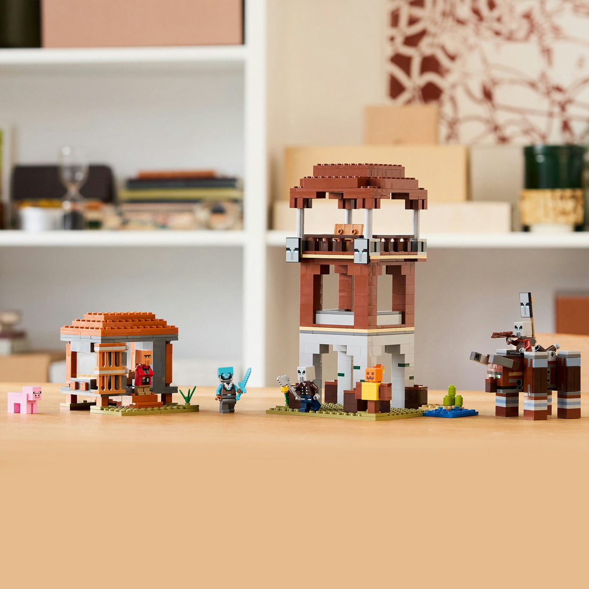 LEGO Minecraft 21278 Der Plünderer-Außenposten und Zerstörer
