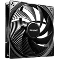 Be quiet! pure wings 3 pwm high-speed case fan (zwart, 140 x 140 x 25 mm)