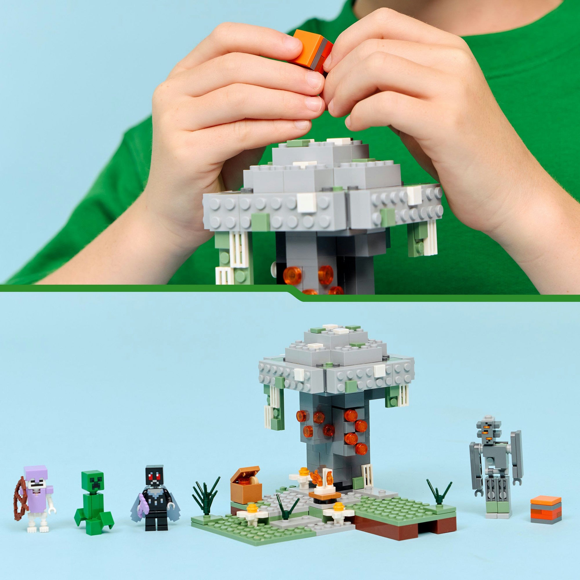 LEGO Minecraft The Pale Garden Konstruktionsspielzeug