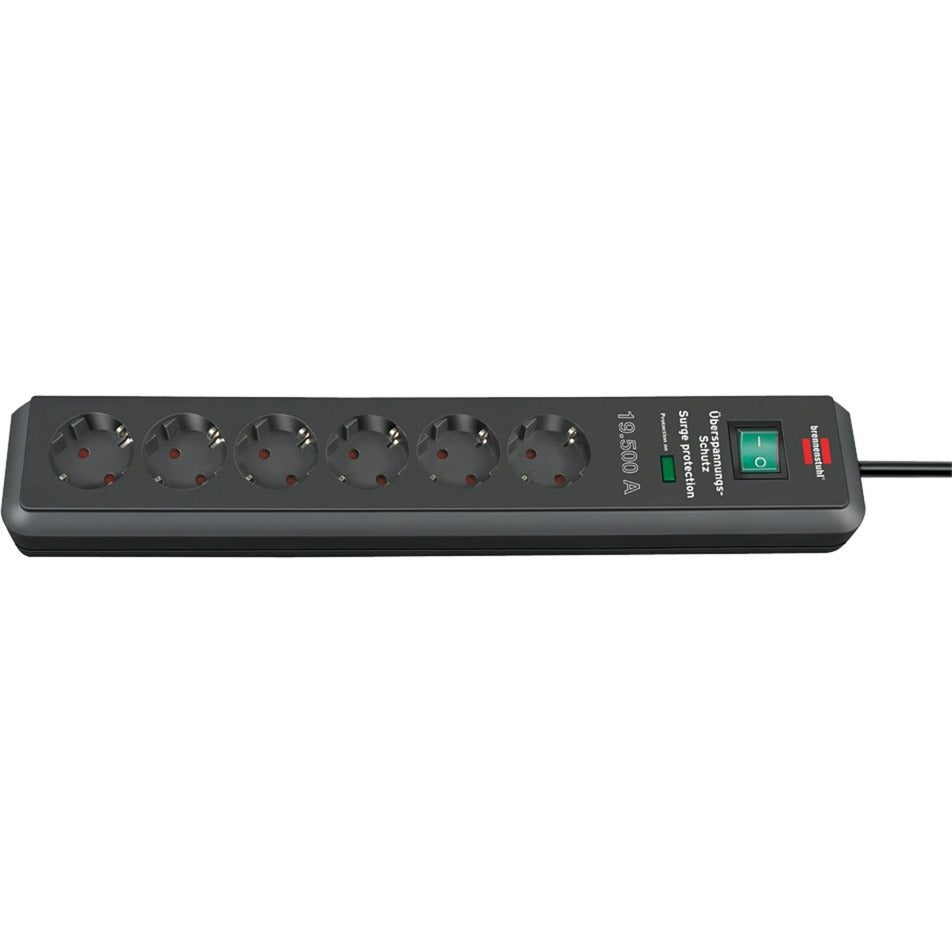 Brennenstuhl stekkerdoos secure-tec bn3018 zwart