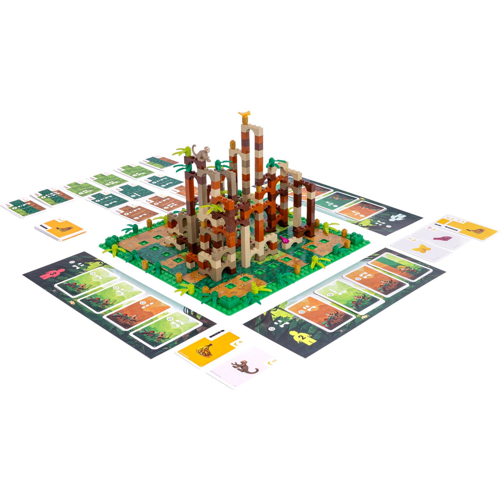 Asmodee lego® monkey palace bordspel (frans nederlands, 2 - 4 spelers, 45 minuten, vanaf 10 jaar)
