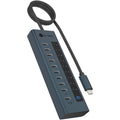 Icy box ib-hub1450-c31 usb-hub (antraciet)