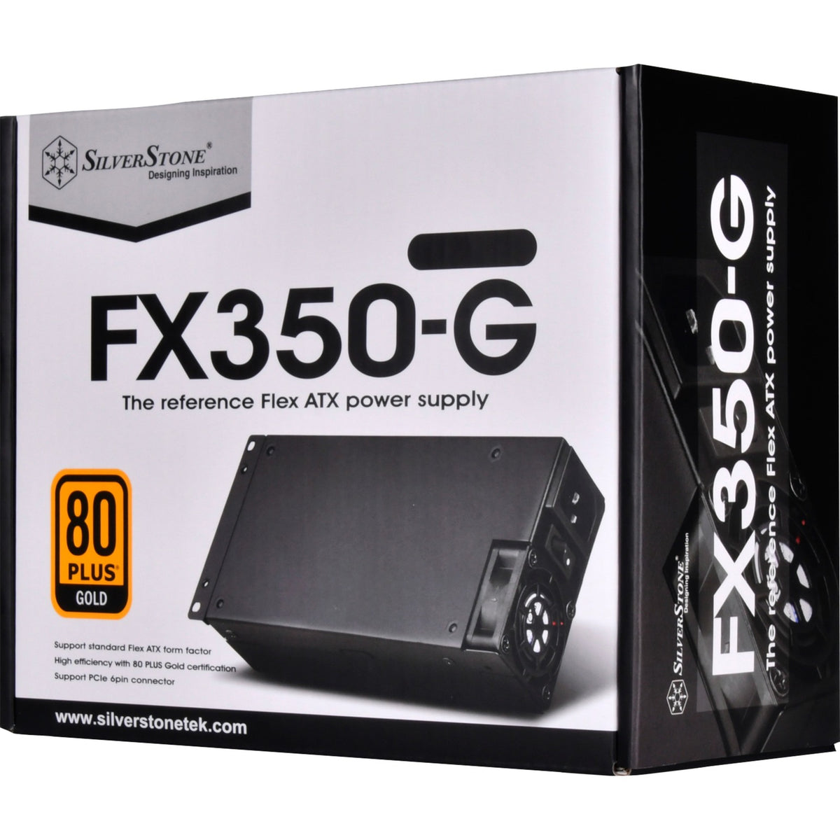 Silverstone fx350-g 350 watt voeding (flex atx form factor)