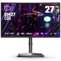 Cooler master gm27-cqs 27 curved gaming monitor (zwart, 170 hz (overclocking), hdmi, displayport, audio)