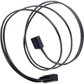 Silverstone sata iii kabel 50cm (zwart, 6gb s, low profile connector, cp11b-500)