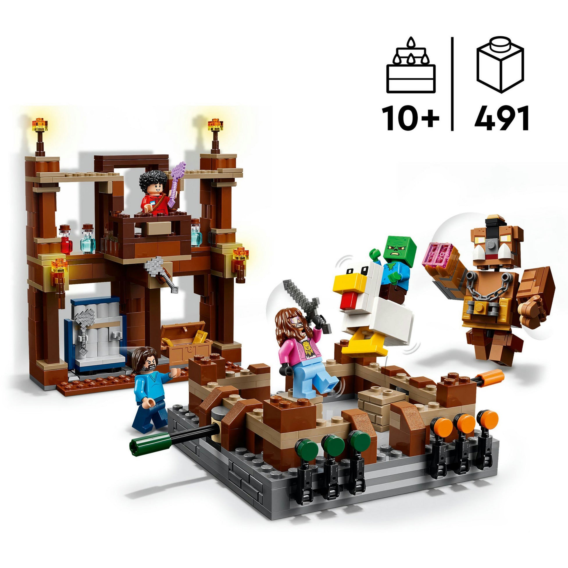 LEGO Minecraft 21272 Die Arena im Waldanwesen