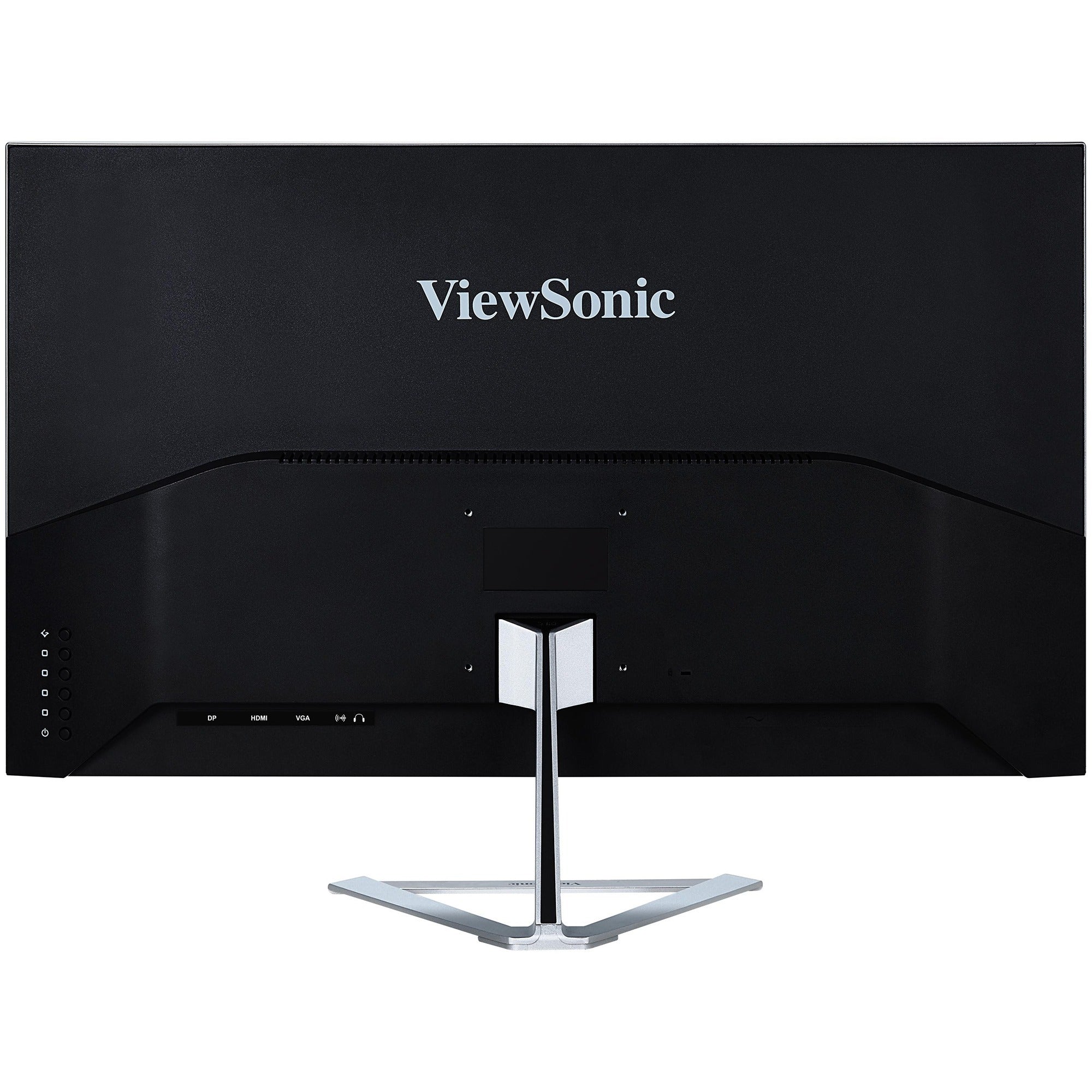 Viewsonic vx3276-mhd-3 31.5 monitor (zwart (mat) zilver, 1x hdmi, 1x displayport, vga, audio)