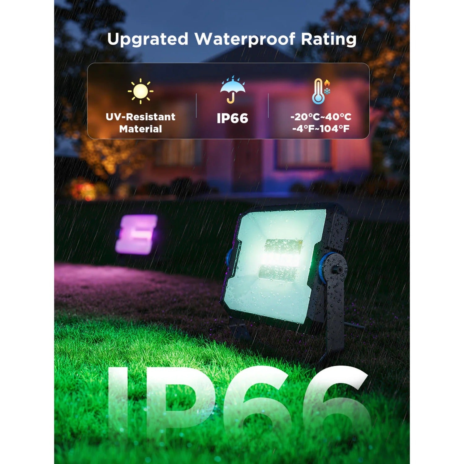 Govee outdoor flood lights 2 sfeerverlichting (4 stuks)