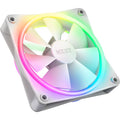 Nzxt f120 rgb duo case fan (wit, 120 x 120 x 25 mm, pwm, zonder controller)