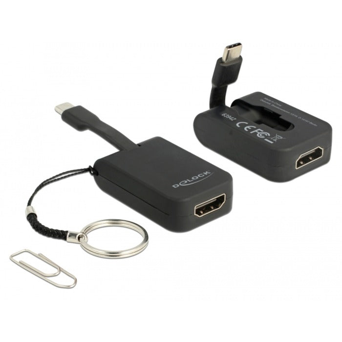 DeLOCK USB-C > HDMI-Adapter-Hlüsselanhänger