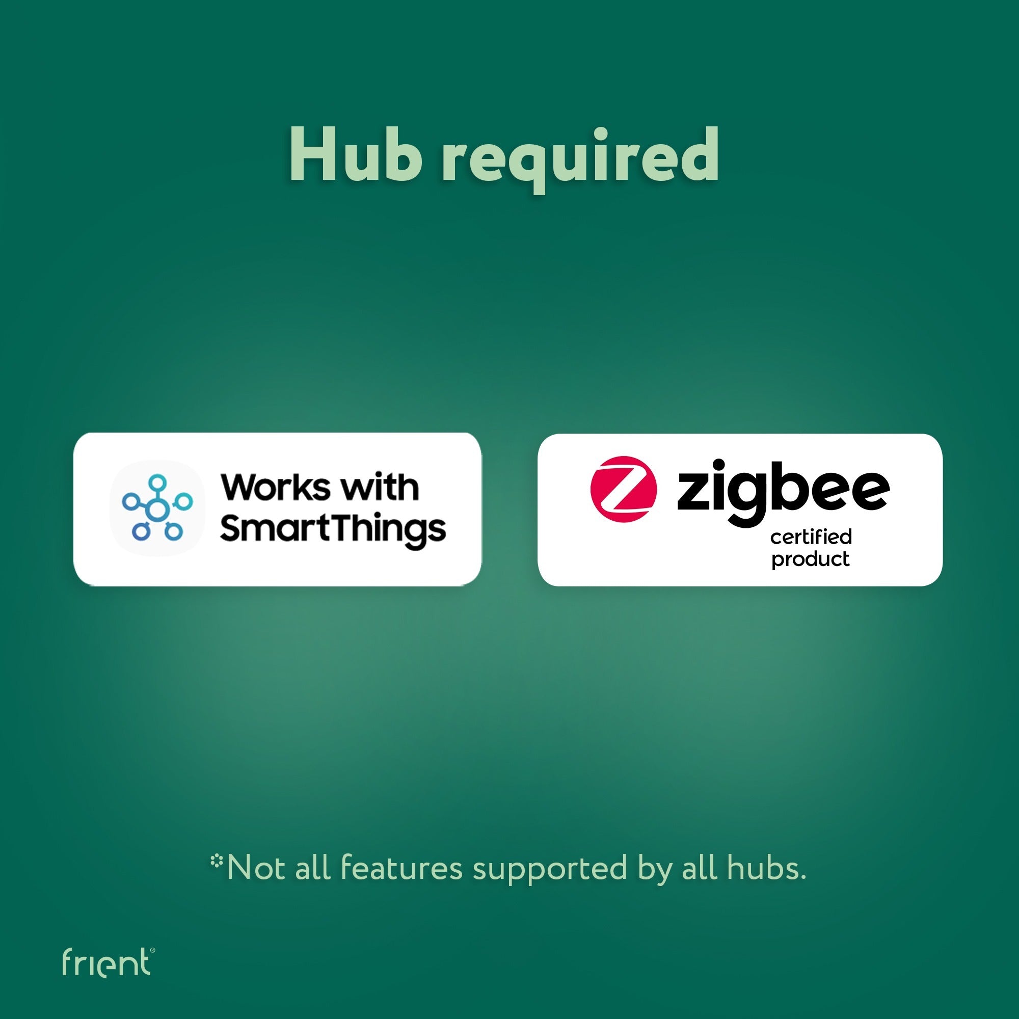 Frient smart button knop (wit, zigbee 3.0)