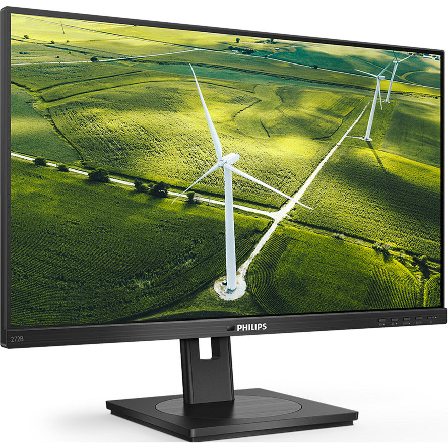 Philips 272b1g 27 monitor (zwart, 75 hz, vga, dvi-d, displayport, hdmi, usb, audio)