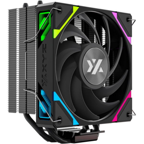 Xyz pc gear thermax 4 rgb cpu-koeler (zwart, argb, pwm)