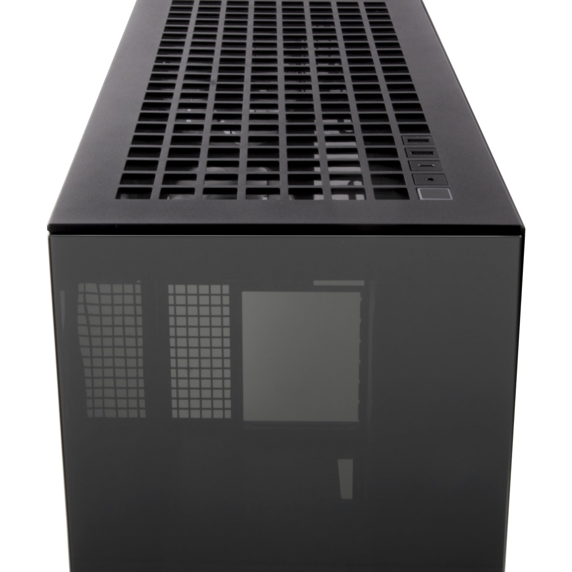 Arctic xtender vg midi tower behuizing (zwart (mat) | 2x usb-a | 1x usb-c | rgb | tempered glass)