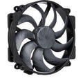Noctua nf-a14x25r g2 pwm chromax.black case fan (zwart, 140 x 140 x 25 mm)