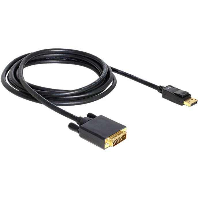 Delock displayport > dvi 24+1 kabel (zwart, 3 meter)
