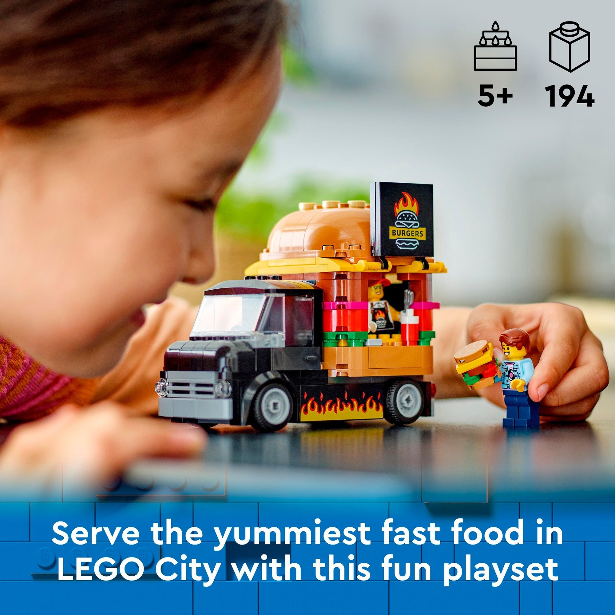 LEGO City 60404 Hamburgerwagen