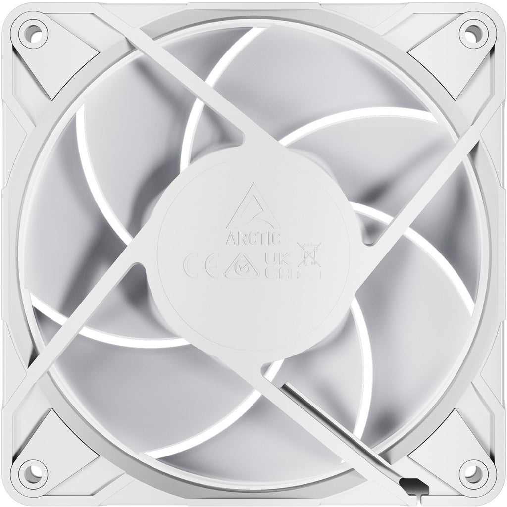 Arctic p12 pro a-rgb case fan (wit, 120 x 120 x 25 mm, pwm)