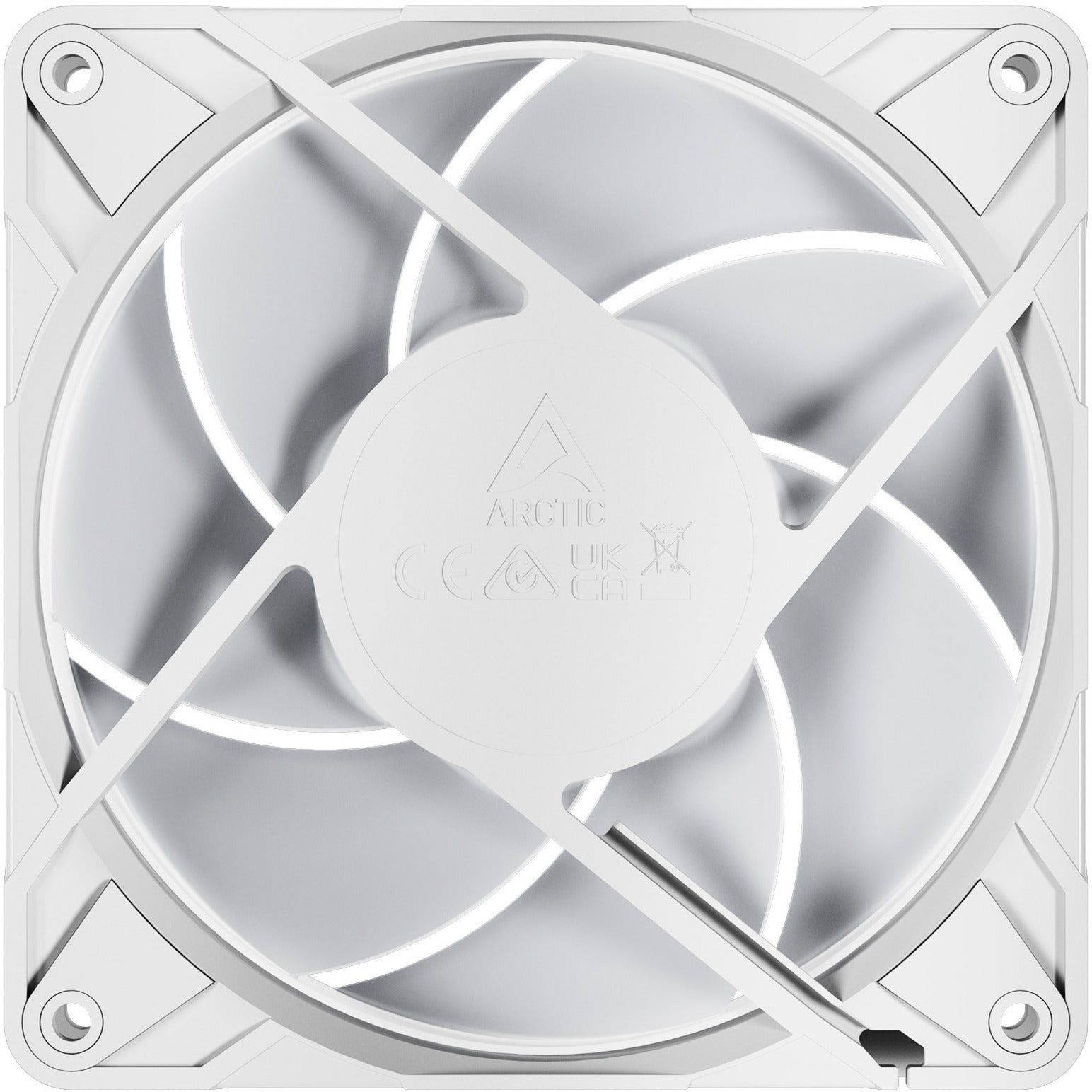 Arctic p12 pro a-rgb case fan (wit, 120 x 120 x 25 mm, pwm)
