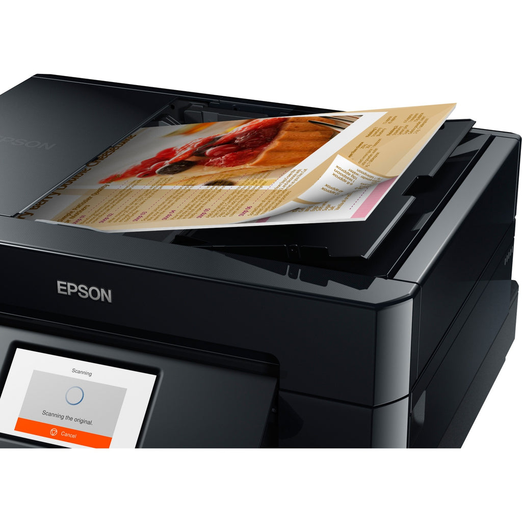 Epson expression premium xp-7100 all-in-one inkjetprinter (zwart, scannen, kopiëren, lan, wi-fi)