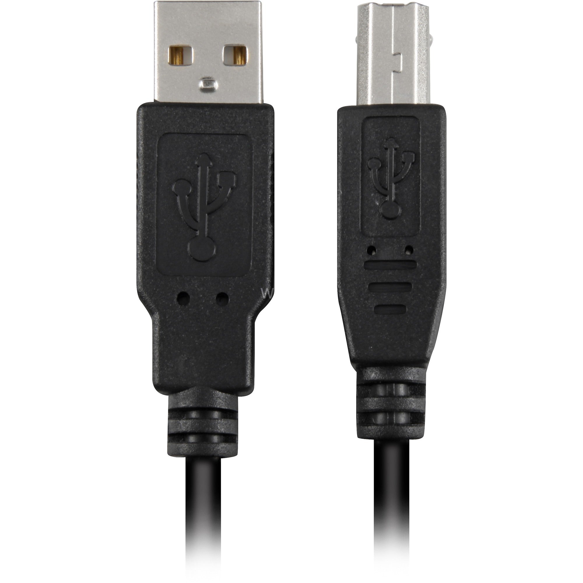 Sharkoon usb-a 2.0 > usb-b kabel (zwart, 3 meter)