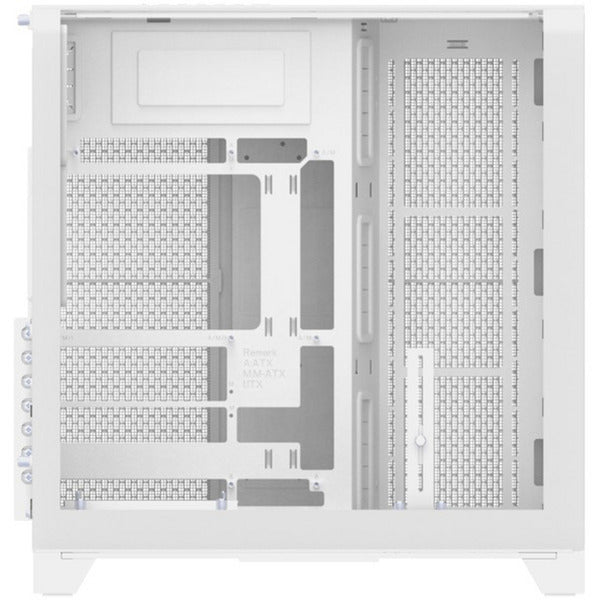 Thermaltake view 390 tg snow midi tower behuizing (wit | 2x usb-a | 1x usb-c | tempered glass)
