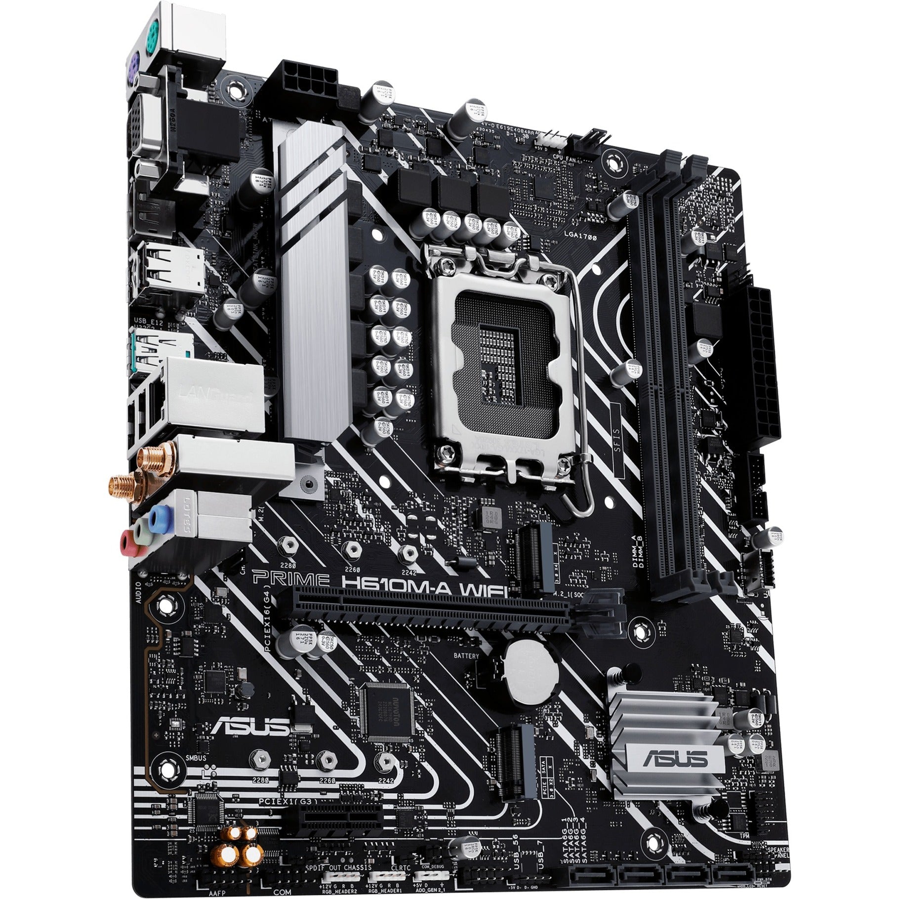 Asus prime h610m-a wifi socket 1700 moederbord