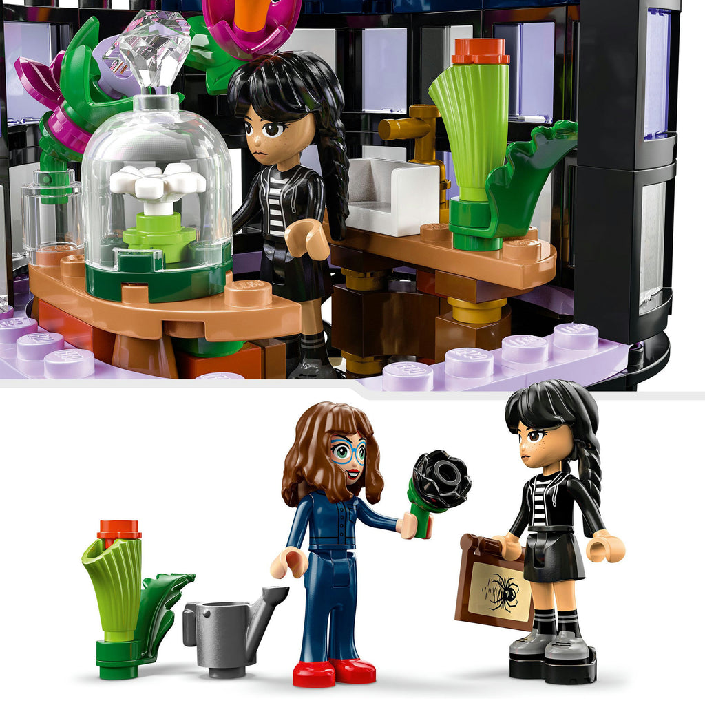 Lego wednesday - zwarte dahlia constructiespeelgoed (76784)