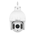 Foscam sd8p, 4k 8mp dual-band wifi ptz buiten beveiligingscamera (wit)