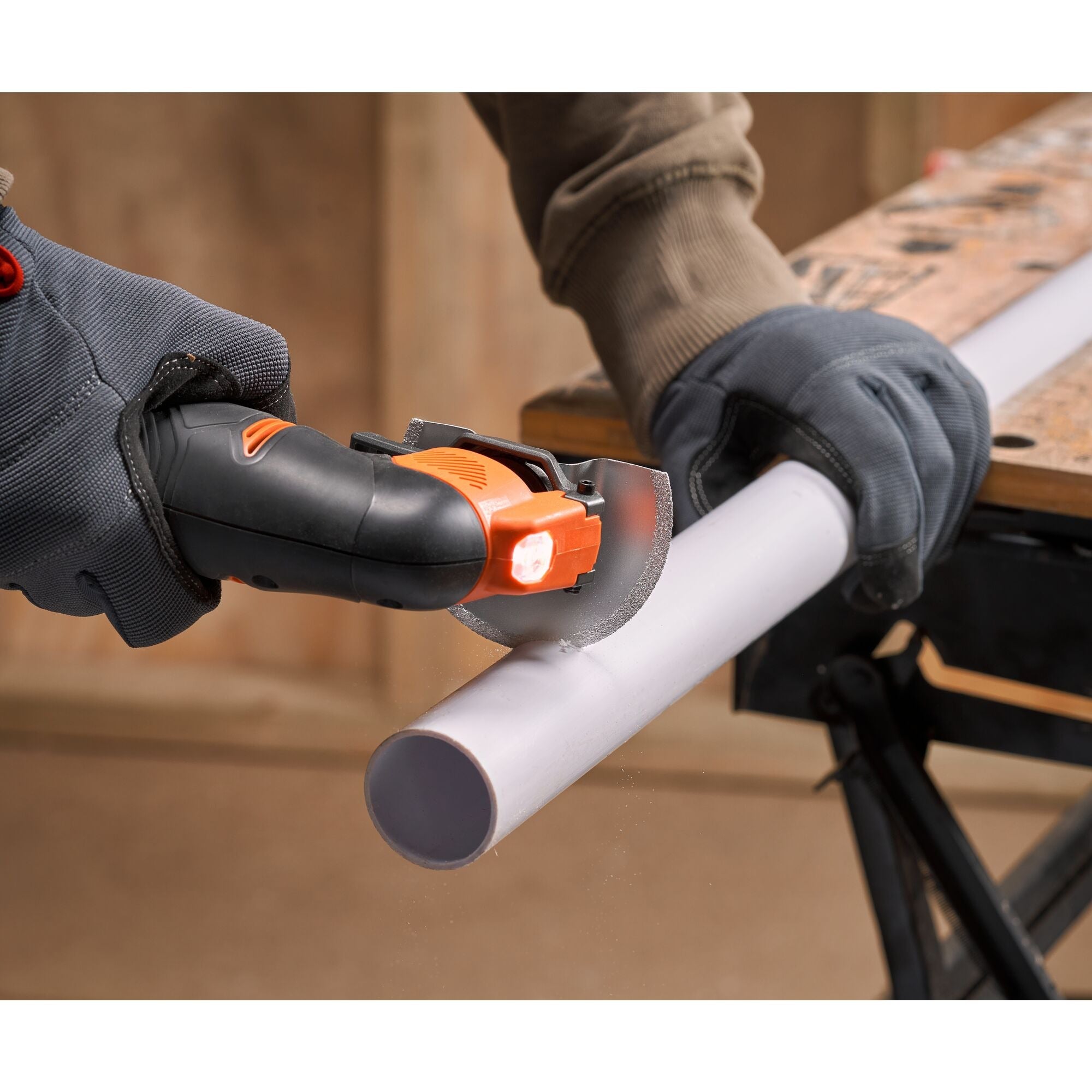 Black+decker bdcos18n-xj 18v oscillerende multitool multifunctioneel gereedschap (oranje zwart, accu en oplader niet inbegrepen)