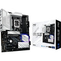 Asrock z890 pro rs socket 1851 moederbord (zwart wit, raid, 2.5 gb-lan, sound, atx)