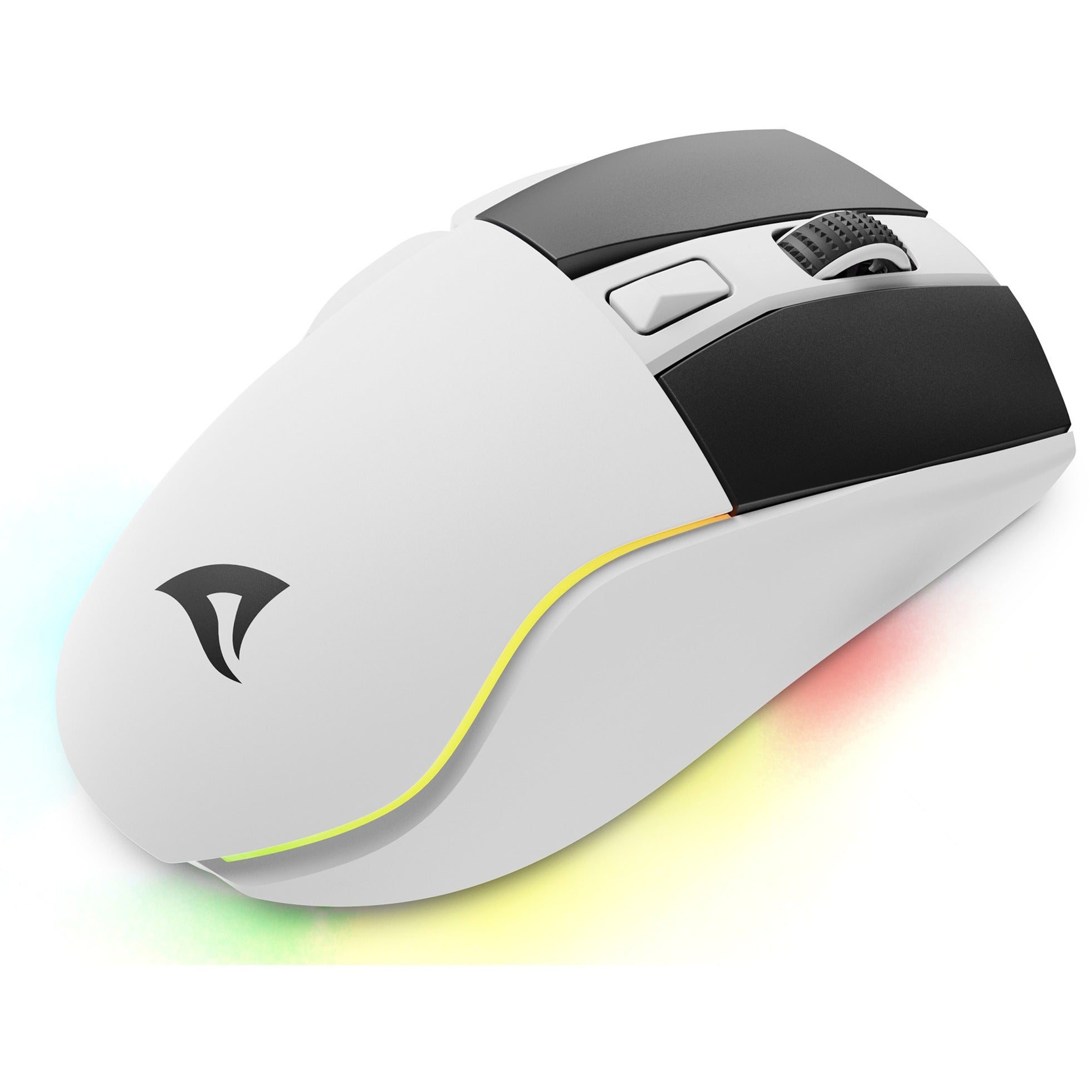 Sharkoon skiller sgm50w gaming muis (wit, 400 - 6400 dpi, rgb leds)