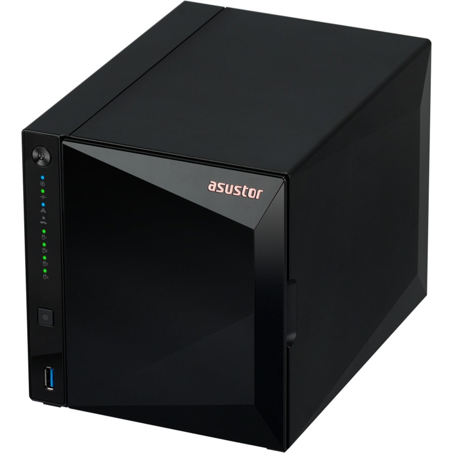 Asustor drivestor 4 pro gen2 nas (zwart, lan, usb)