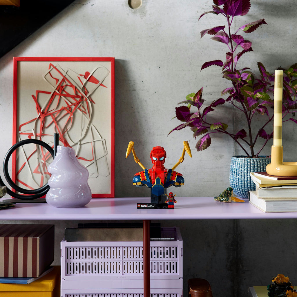 Lego Superhelden 76326 Iron Spider-Man Büste