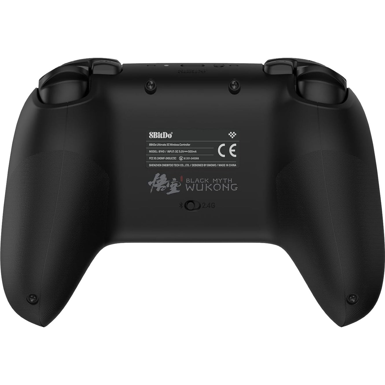 8bitdo ultimate 2c wireless - black myth: wukong gamepad (zwart rood)
