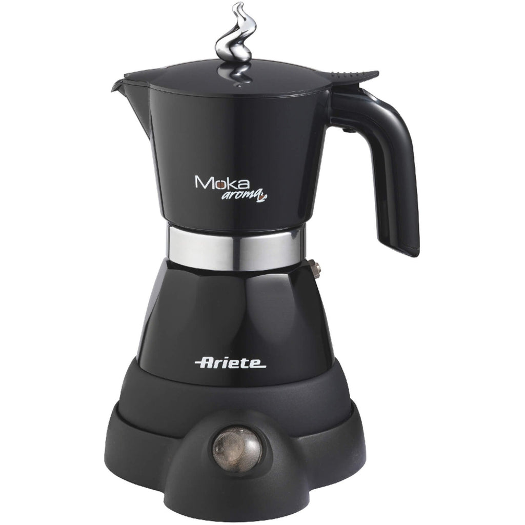 Ariete moka aroma koffiezetter 1358 11 mokkapot (zwart)