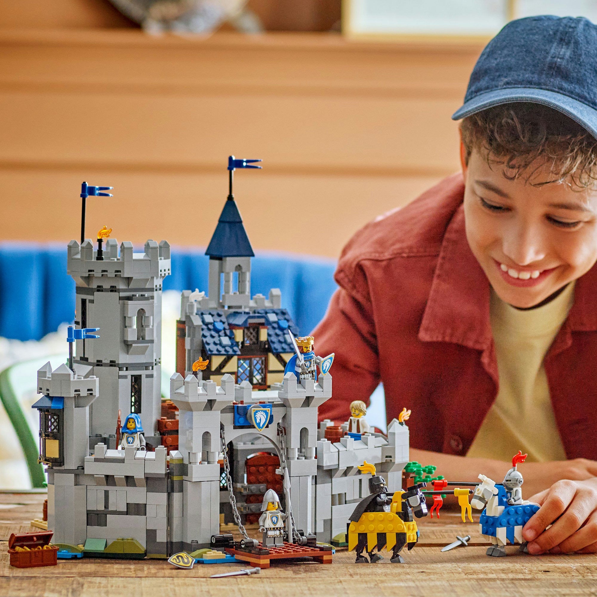 LEGO Creator 31168 Mittelalterliche Burg mit Rittern zu Pferd